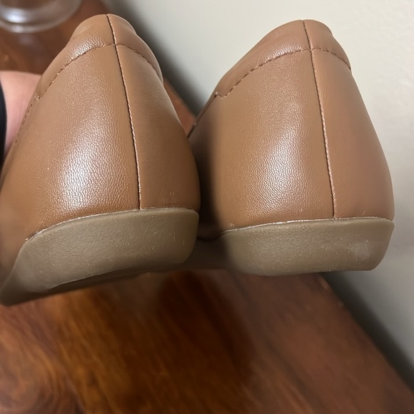 Naturalizer Vivienne Leather Ballet Flats Nude Tan Comfort Shoes Women’s 13 - Picture 8 of 10